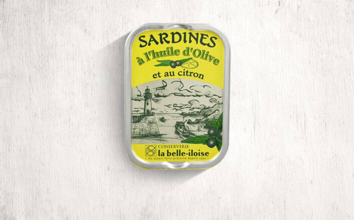Sardines in olive oil & lemon
